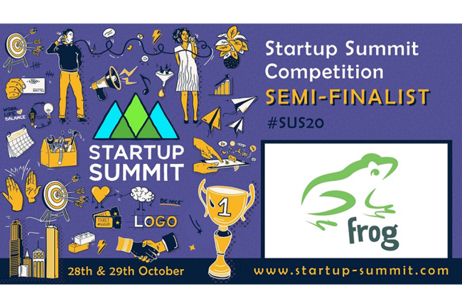 Frog named start up summit competition finalist