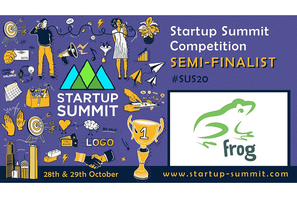 Frog named start up summit competition finalist