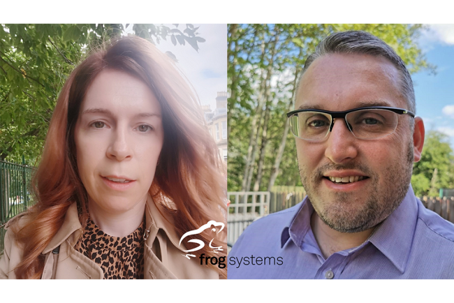 Jacqueline Woo and Craig Conway appointed customer champions at Frog Systems