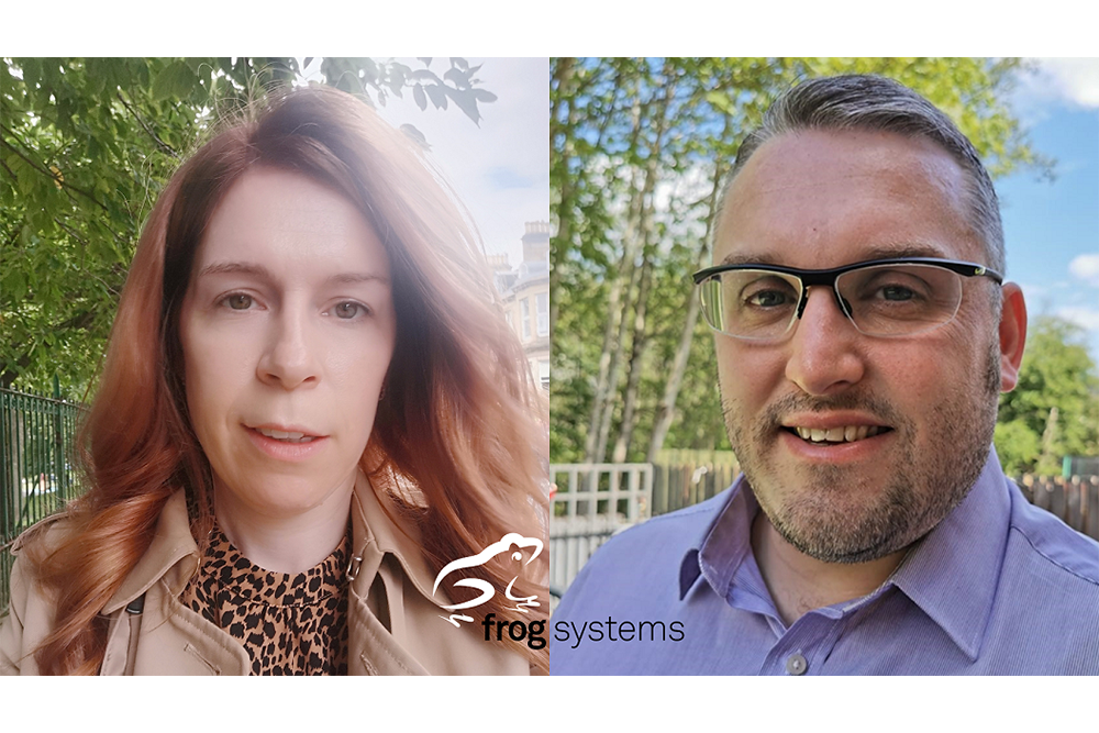 Jacqueline Woo and Craig Conway appointed customer champions at Frog Systems