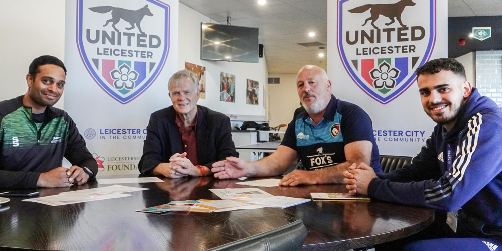 Leicester sports clubs launch United Leicester Leicester sports clubs launch United Leicester, a mental health and wellbeing hub.