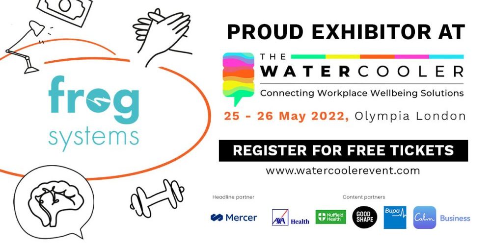 Frog Systems exhibits at the Watercooler Frog Systems exhibits at the Watercooler